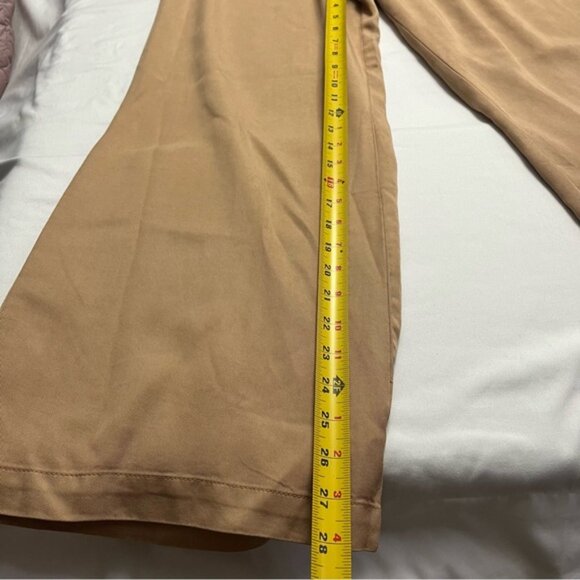Tribal Tan Wide Leg Palazzo Pants High Waisted Trousers 8 - Picture 10 of 10